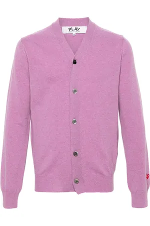 Comme des Garçons Cárdigan con cuello en V