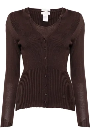 Céline Blusa estilo cárdigan 2000