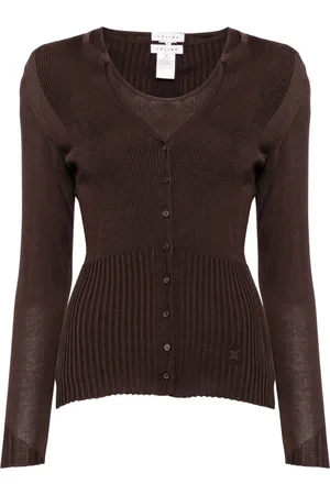 Céline Blusa estilo cárdigan 2000