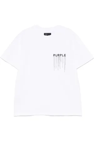 Purple Brand Playera con logo estampado