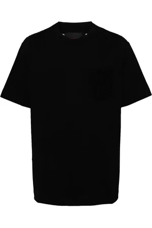 Simone Rocha Playera con panel de encaje transparente