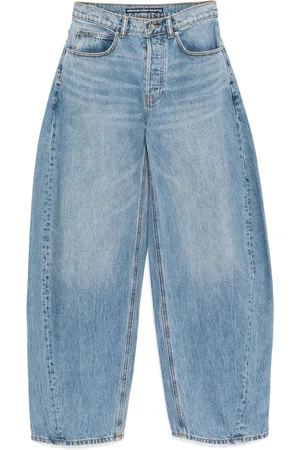 Alexander Wang Jeans con detalles de strass