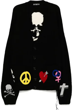 MASTERMIND Cárdigan con motivo estampado