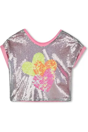 Billieblush Playera con detalles de lentejuelas