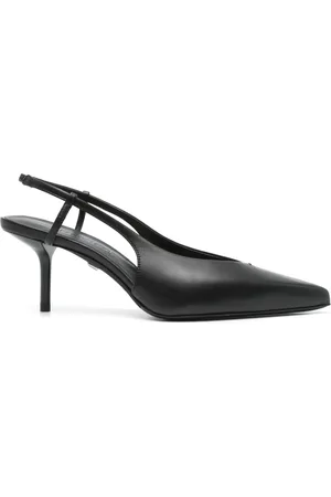 Max Mara Zapatillas con tira trasera y tacón de 65mm