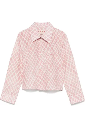 Marni Camisa con cuadros estampados