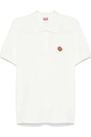 Kenzo Playera tipo polo con bordado Pop