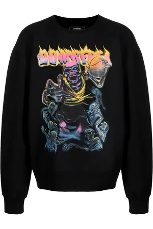 DOMREBEL Sudadera con motivo basketbones