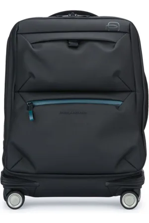 Piquadro Maleta con logo estampado
