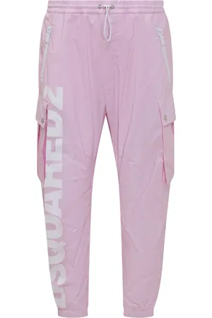 Dsquared2 Pantalones cargo con logo estampado