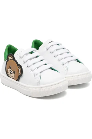 Moschino Tenis con parche Leo Teddy