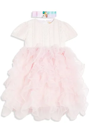 SPERANZA Vestido con volantes y diadema