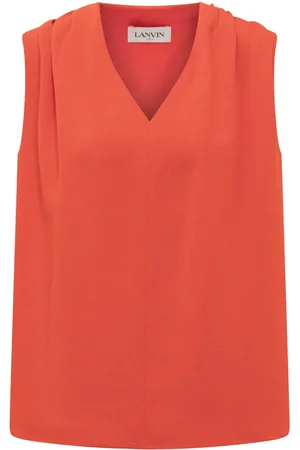 Lanvin Top de seda