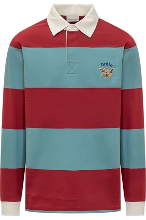 Drôle de Monsieur Playera tipo polo Le Bandes