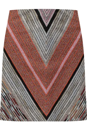 Missoni Falda con estampado diagonal
