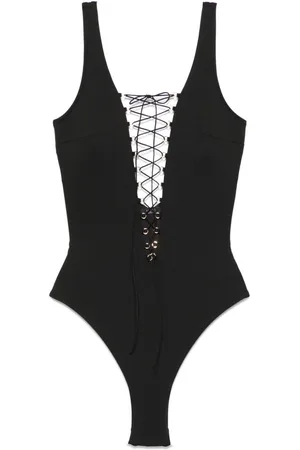 Noire Swimwear Traje de baño con agujetas