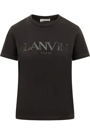 Lanvin Playera con logo bordado