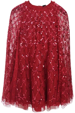 Needle & Thread Vestido estilo capa Heart