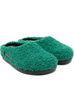 Marni Slippers de lana articial