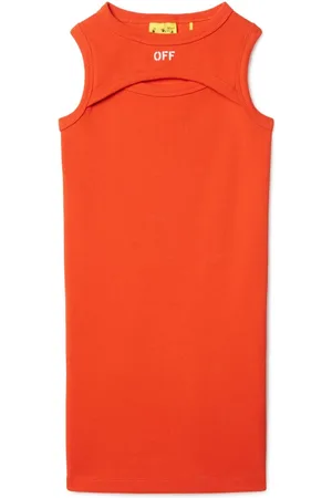OFF-WHITE Vestido con motivo Off-stamp