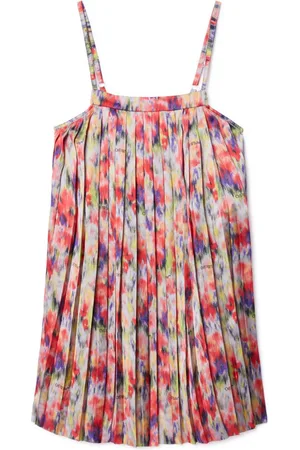 OFF-WHITE Vestido con tirantes chinos