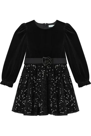 Abel & Lula Vestido bordado con lentejuelas
