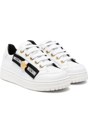 Moschino Tenis con logo estampado en la correa