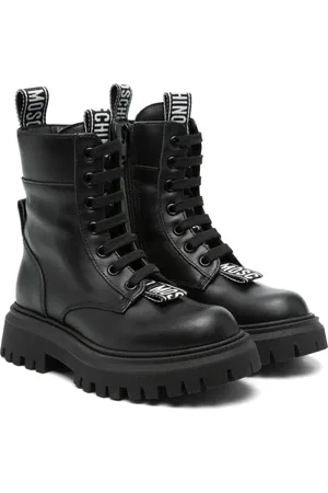 Moschino Botines con paneles