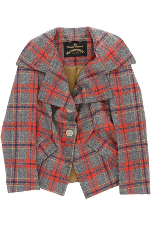 Vivienne Westwood Chamarra con motivo de cuadros 2016