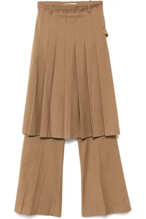 Rokh Pantalones con falda plisada