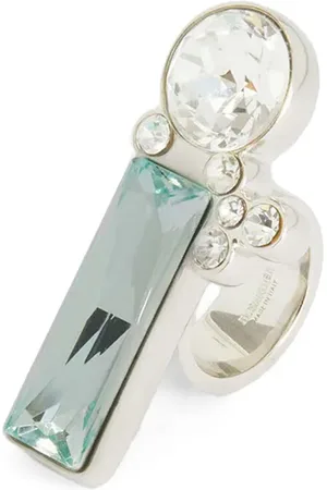 Jil Sander Anillo con detalles de cristal