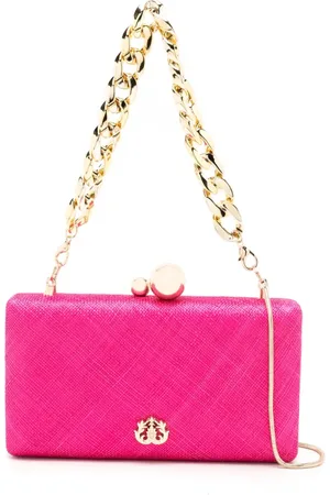Isla Ibiza Bolsa de hombro con detalle de placa del logo