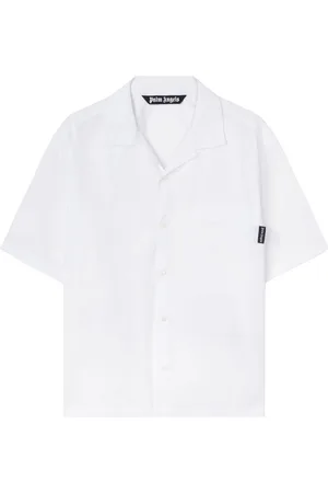 Palm Angels Camisa con logo curvo