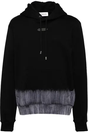 Lanvin Hoodie con parche del logo