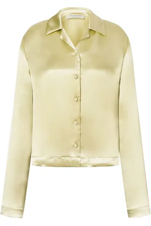 Serafini Camisa con efecto satinado