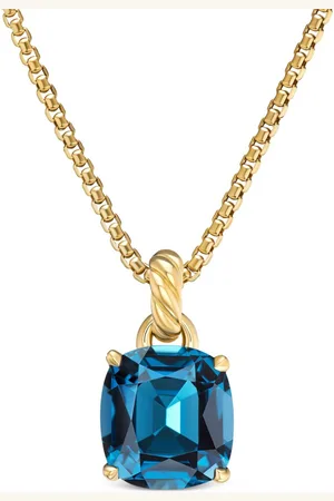 David Yurman Dije Marbella en oro amarillo de 18kt con topacio de 12mm