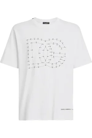 Dolce & Gabbana Playera con logo estampado