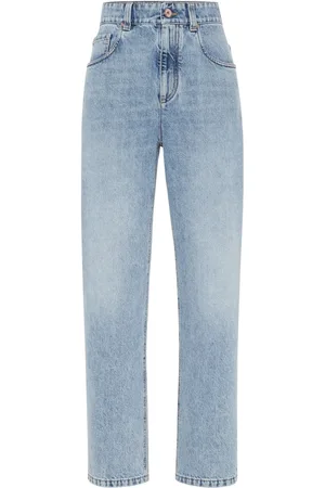Brunello Cucinelli Jeans rectos con bolsillos