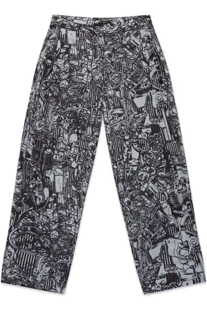 MARCELO BURLON Pantalones de pijama AOP