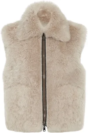 Brunello Cucinelli Chaleco reversible texturizado