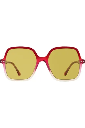 Isabel Marant Lentes de sol con logo grabado