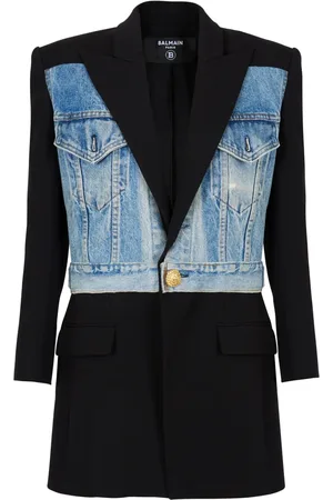 Balmain Blazer con paneles