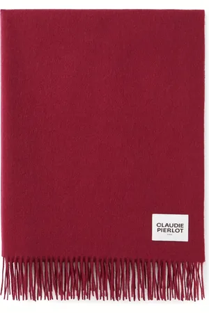 Claudie Pierlot Bufanda con parche del logo