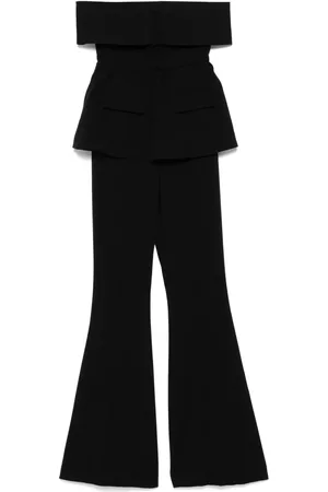 Self-Portrait Jumpsuit con hombros descubiertos