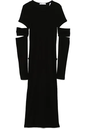 Helmut Lang Vestido midi Slash