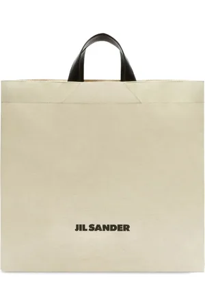Jil Sander Tote con logo estampado