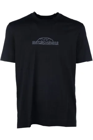 Emporio Armani Playera con logo bordado