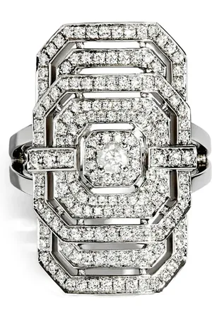 Statement Anillo My Way en plata de ley con diamantes