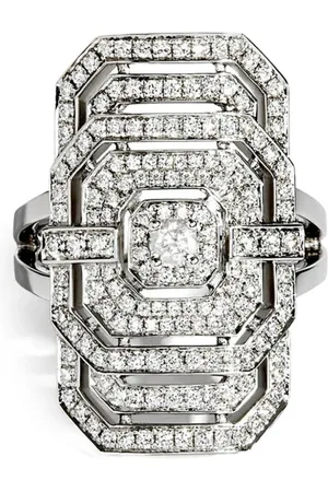 Statement Anillo My Way en plata de ley con diamantes