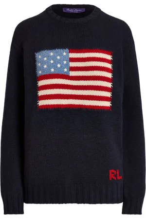Ralph Lauren Suéter de cachemira Flag